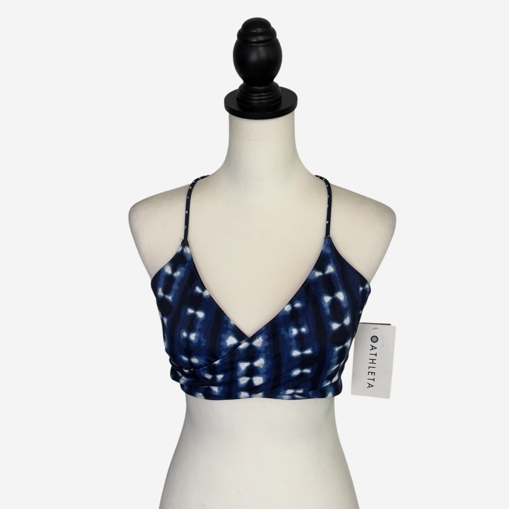 ATHLETA Mashiko Reversible Wrap Bikini Top - Picture 2 of 8